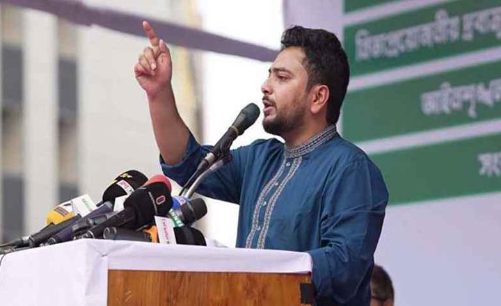 লংমার্চে বাধা দিলে ৬ দফা এক দফাতে পরিণত হবে: নাহিদ