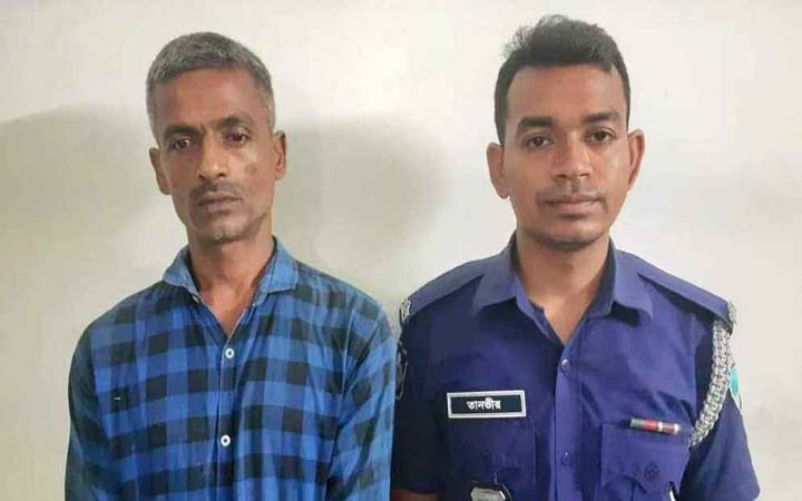 নড়াইলে সাজাপ্রাপ্ত পলাতক আসামি গ্রেফতার