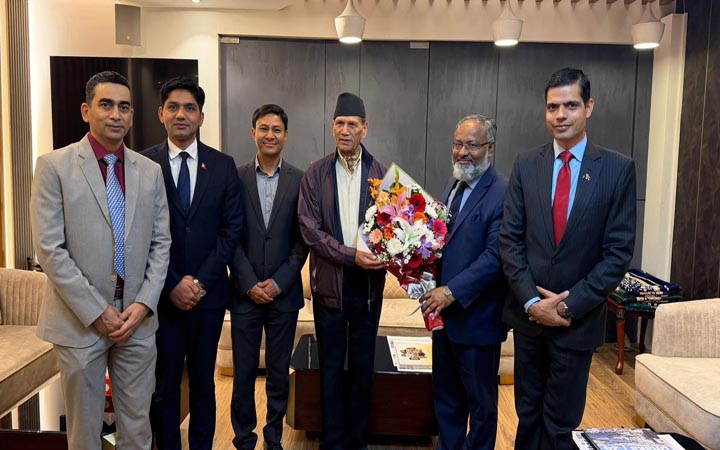 শপথ অনুষ্ঠা‌নে যোগ দিতে ঢাকায় নেপালের পররাষ্ট্রমন্ত্রী