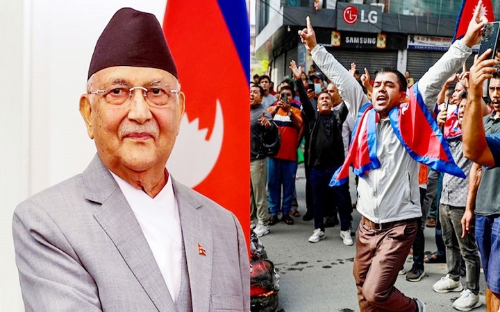 নেপালের ক্ষমতাচ্যুত প্রধানমন্ত্রী অলির দেশত্যাগে নিষেধাজ্ঞা