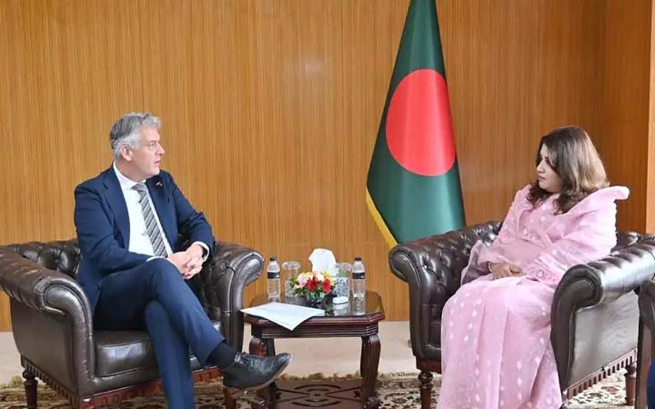 পররাষ্ট্র প্রতিমন্ত্রীর সঙ্গে নেদারল্যান্ডসের রাষ্ট্রদূতের বৈঠক