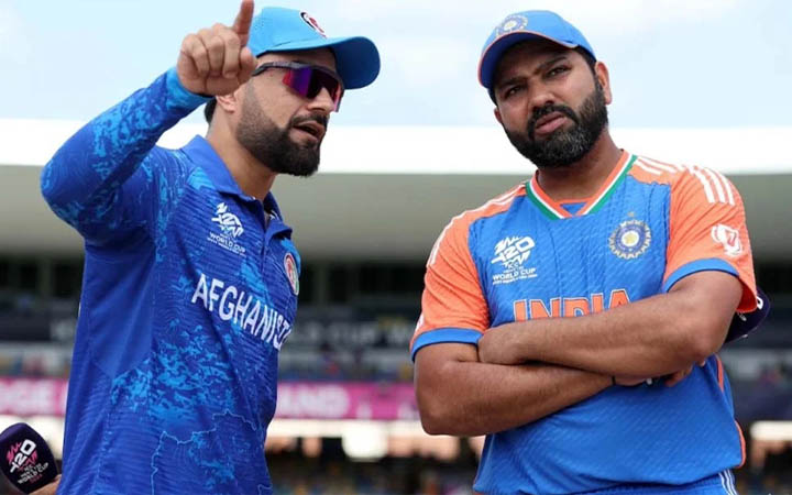 আফগানিস্তানের বিপক্ষে টস জিতে ব্যাটিংয়ে ভারত