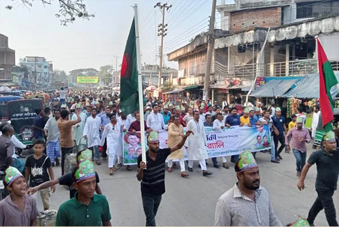 ফুলপুরে যুবদলের প্রতিষ্ঠাবার্ষিকী উদযাপন