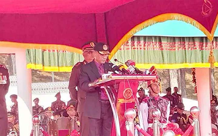 ‘দেশের সার্বভৌমত্ব রক্ষায় বিজিবির নবীন সৈনিকদের জাগ্রত থাকতে হবে’