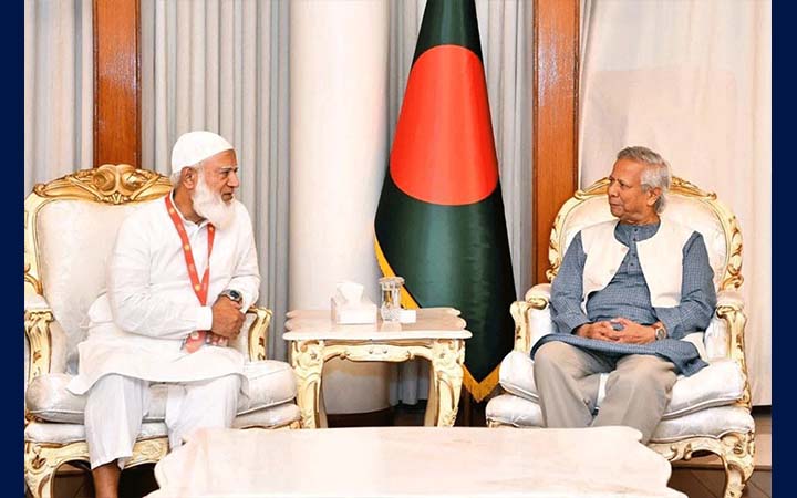 সন্ধ‍্যায় প্রধান উপদেষ্টার সঙ্গে জামায়াত আমিরের বৈঠক