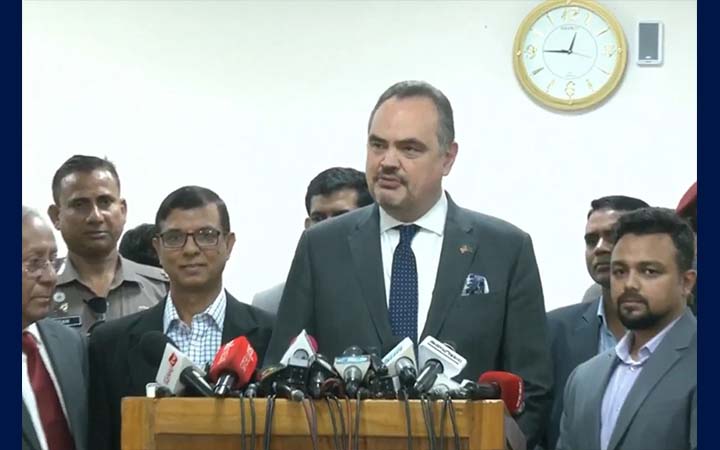 বাংলাদেশের নির্বাচনে যুক্তরাষ্ট্র কোনও পক্ষ নেবে না : মার্কিন রাষ্ট্রদূত
