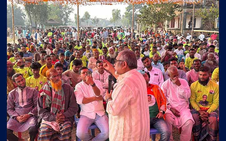 ধানের শীষে ভোট দিয়ে ন্যায়ভিত্তিক দেশ গড়ে তুলতে হবে : প্রিন্স