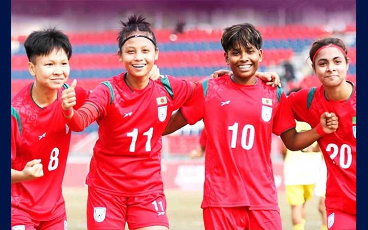 ভুটানকে ১২ গোলে উড়িয়ে সাফে দারুণ শুরু বাংলাদেশের