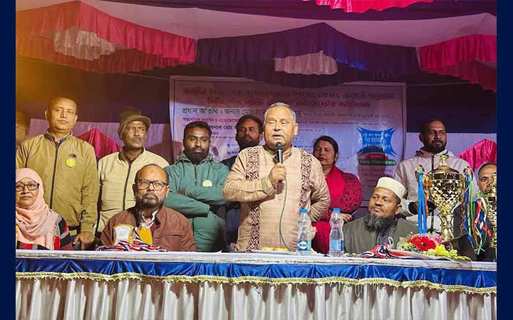 বিএনপির প্রার্থী সামুর রংপুর সদর আসনে গণসংযোগ