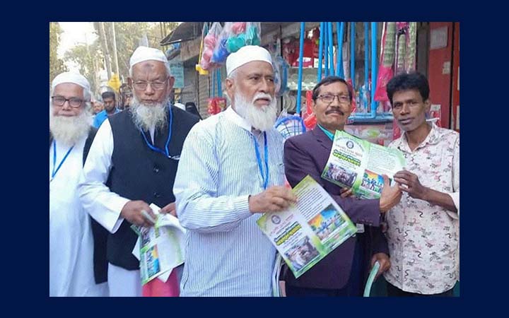 আখাউড়ায় পরিবেশ দূষণরোধে শোভাযাত্রা