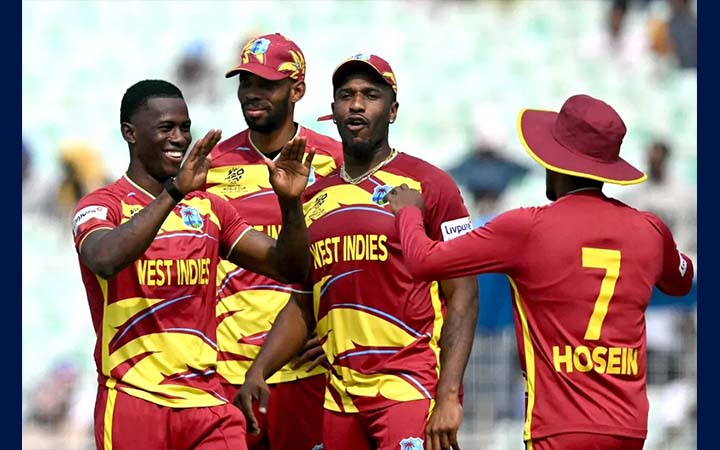 টানা চার জয়ে অপরাজিত থেকে সুপার এইটে ওয়েস্ট ইন্ডিজ