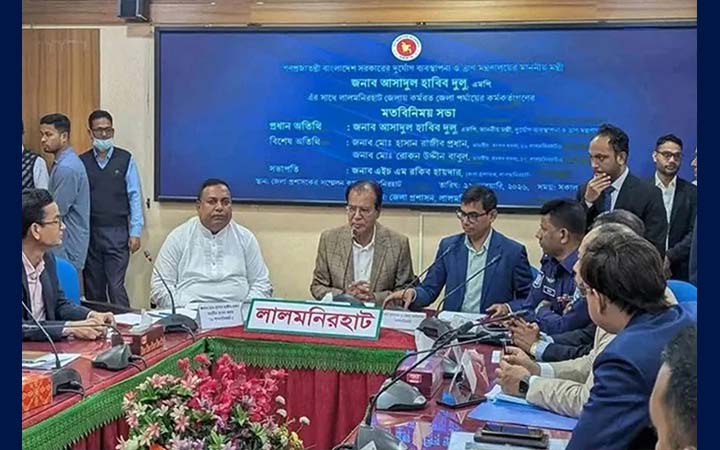 অগ্রাধিকার ভিত্তিতে উন্নয়নমূলক কাজ বাস্তবায়নে উদ্যোগ নেওয়া হয়েছে : ত্রাণমন্ত্রী