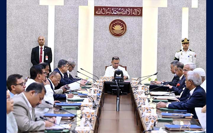 প্রধানমন্ত্রীর সভাপতিত্বে মন্ত্রিপরিষদের সভা অনুষ্ঠিত