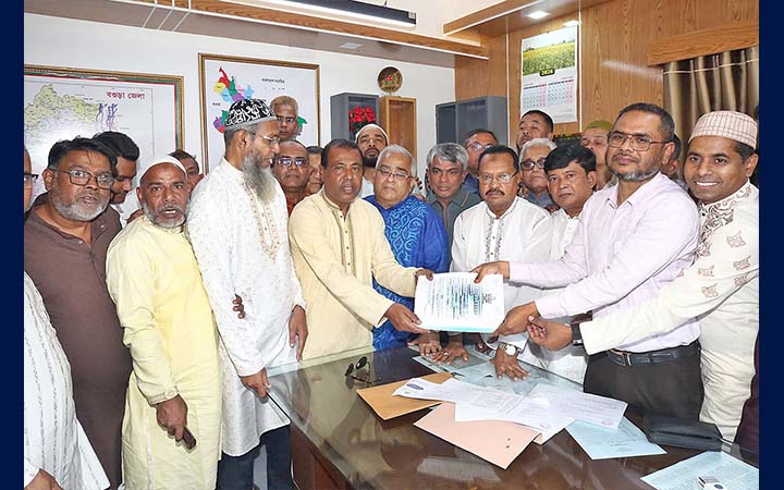 বগুড়া-৬ উপনির্বাচন: বিএনপি থেকে মনোনয়নপত্র উত্তোলন করলেন বাদশা