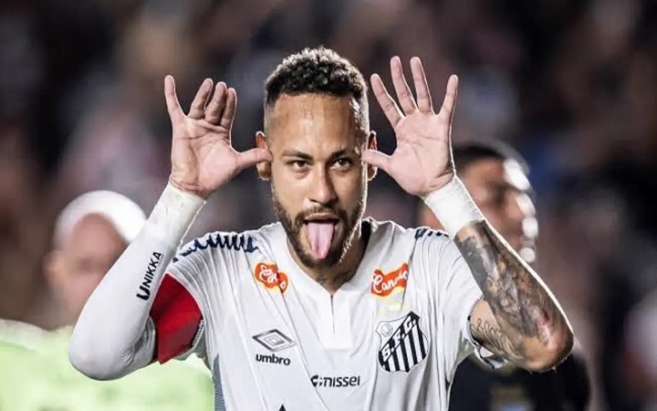 নেইমারের ফেরার ম্যাচে সান্তোসের গোল উৎসব