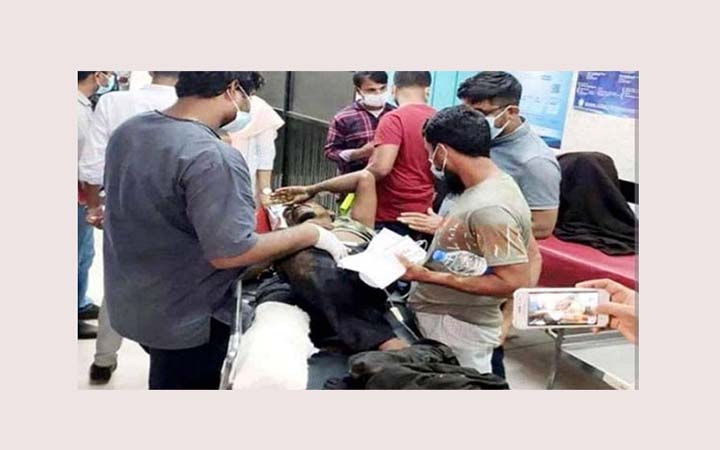 নাইক্ষ্যংছড়িতে মাইন বিস্ফোরণে উড়ে গেল যুবকের  পা