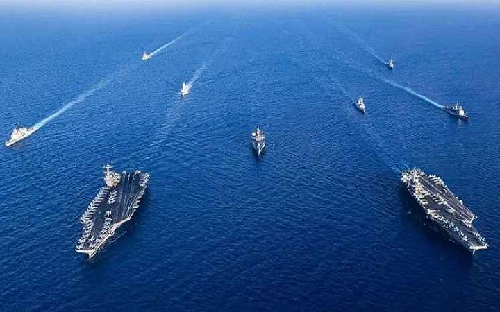 মার্কিন নৌবহরে ক্ষেপণাস্ত্র হামলার হুমকি ইরানের