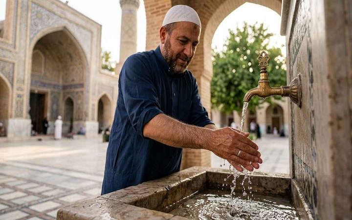 মাঝখানে অজু ভেঙে গেলে করণীয়