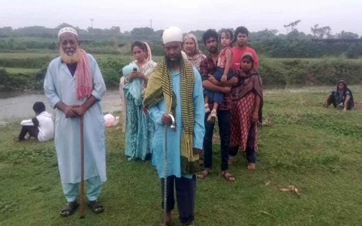 সীমান্তে নারী-শিশুসহ ১৩ জনকে পুশইনের চেষ্টা, বিজিবির বাধা