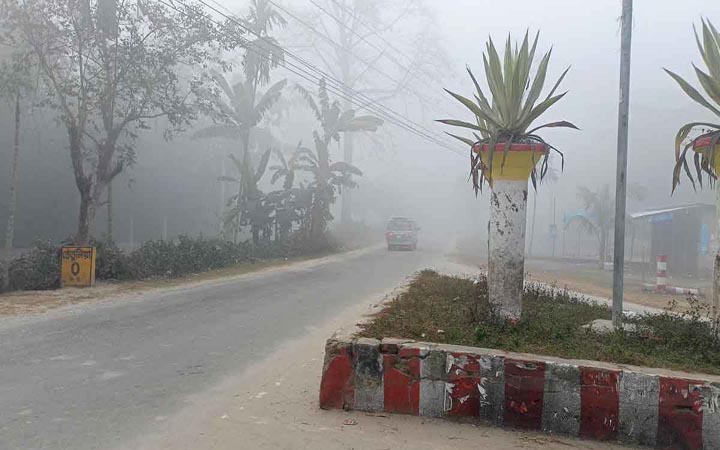 শীতে জবুথবু পঞ্চগড়, তাপমাত্রা ৯.৫ ডিগ্রি