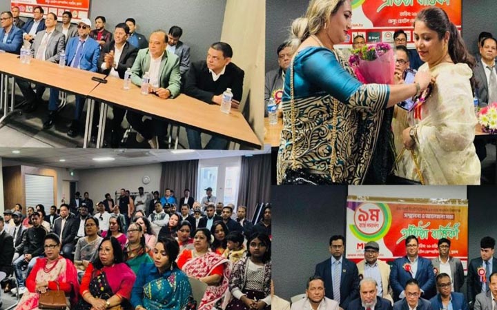 প্যারিসে এমআইবি টেলিভিশনের ৯ম প্রতিষ্ঠাবার্ষিকী উদযাপন