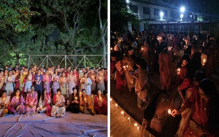 জোবায়েদ হত্যা: জগন্নাথ বিশ্ববিদ্যালয়ে শোকসভা ও মোমবাতি প্রজ্জ্বলন