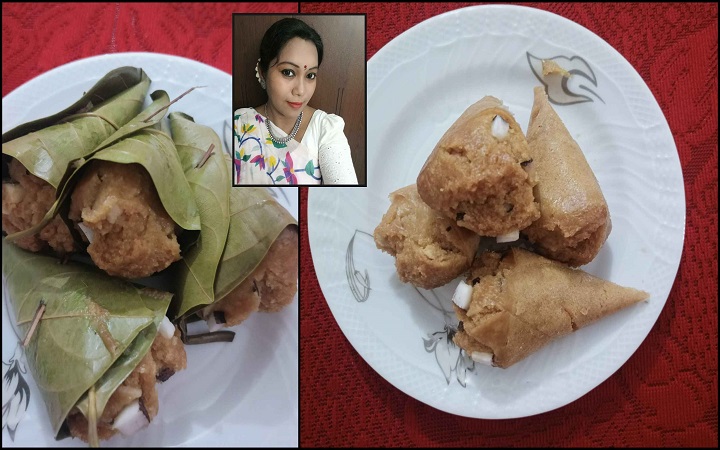 কাঁঠাল পাতায় তালের পিঠা রেসিপি