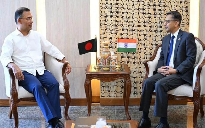 প্রধানমন্ত্রীর সঙ্গে ভারতীয় হাইকমিশনারের সৌজন্য সাক্ষাৎ