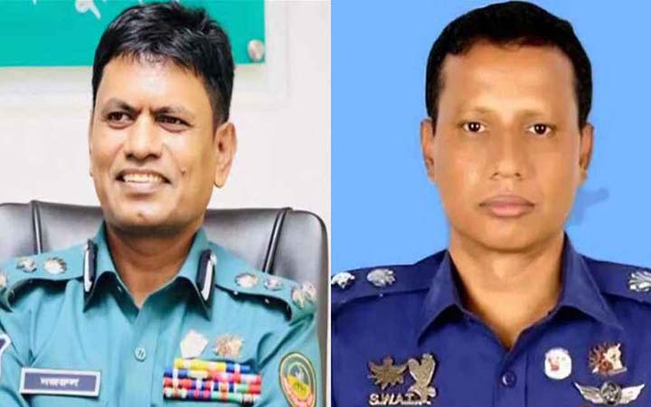 ডিআইজি মোল্যা নজরুল ও এসপি মান্নান সাময়িক বরখাস্ত