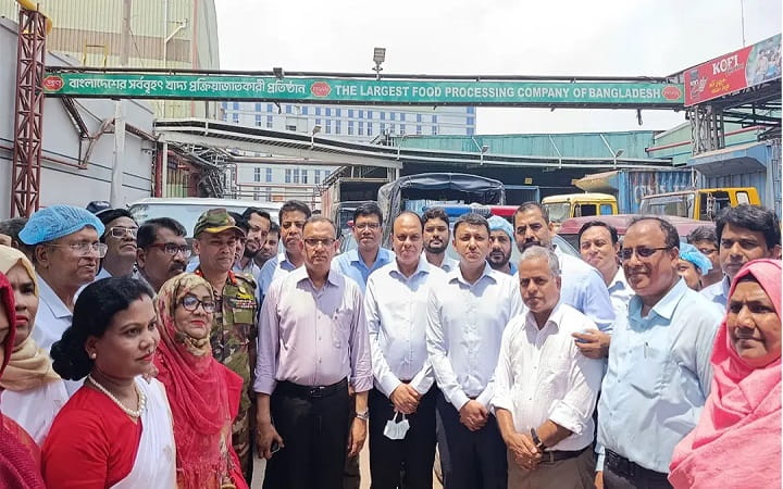 প্রাণ-আরএফএল গ্রুপের শিল্পপার্ক পরিদর্শন করলেন বস্ত্র ও পাট প্রতিমন্ত্রী