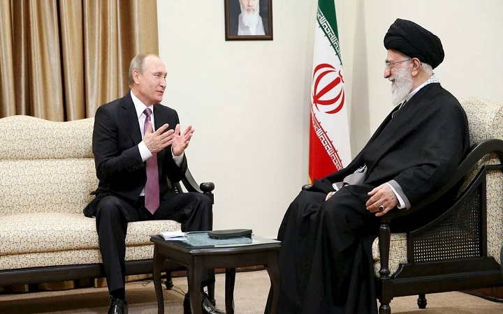 পুতিনকে চিঠি দিয়েছেন খামেনি