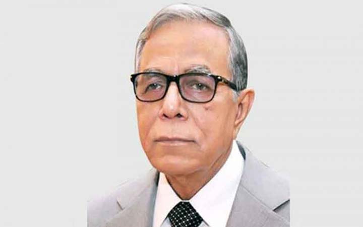 সাবেক রাষ্ট্রপতি শাহাবুদ্দীন আহমদের মৃত্যুতে রাষ্ট্রপতির শোক