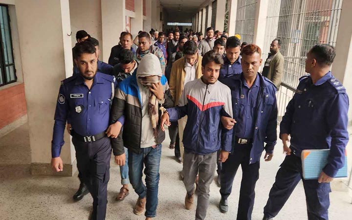 রাজবাড়ীতে হত্যা মামলার ২ আসামির যাবজ্জীবন কারাদণ্ড