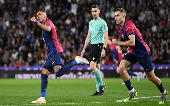 লা লিগায় শিরোপার পথে আরেক ধাপ এগোল বার্সেলোনা