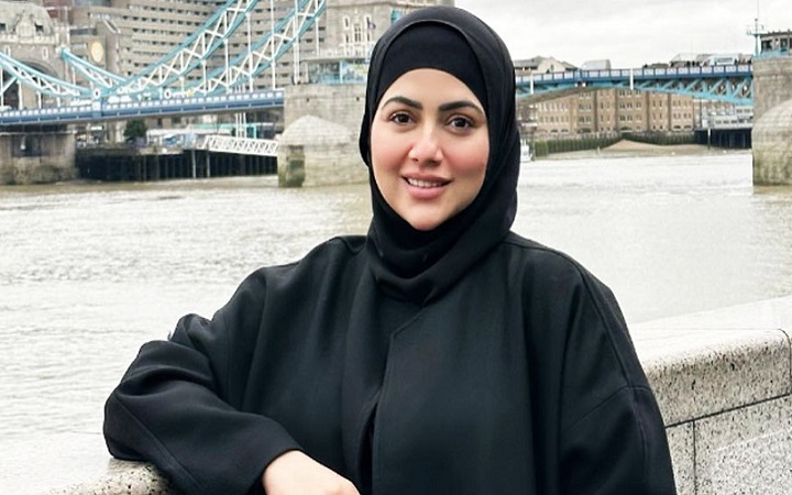 বড় সুখবর দিলেন অভিনেত্রী সানা খান