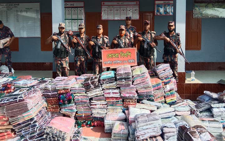 সাতক্ষীরা সীমান্তে সাত দিনে ১ কোটি টাকার ভারতীয় পণ্য জব্দ