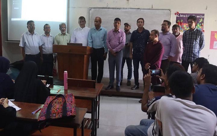 শেকৃবিতে শ্রেণিকক্ষে ওয়াইফাই সুবিধা চালু