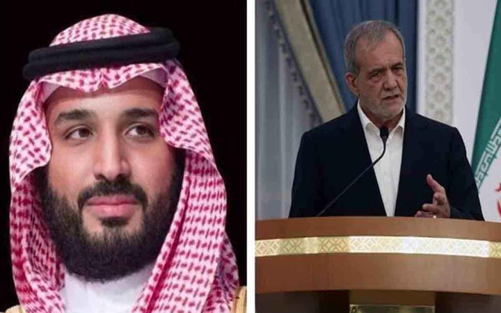 সৌদি যুবরাজকে ইরানের প্রেসিডেন্টের ফোন