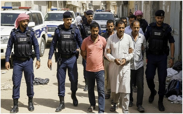 সৌদিতে ব্যাপক ধরপাকড়, ২১ হাজারের বেশি প্রবাসী গ্রেপ্তার