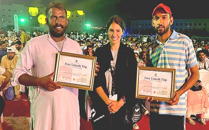 শ্রমিকদের বিনামূল্যে ওমরাহ করার সুযোগ করে দেন সৌদির এ নারী