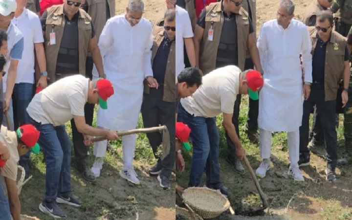 খাল খনন কর্মসূচির উদ্বোধন করলেন প্রধানমন্ত্রী