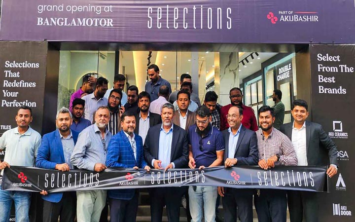 বাংলামোটরে ‘সিলেকশনস’-এর নতুন ফ্ল্যাগশিপ শোরুম উদ্বোধন
