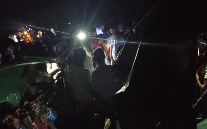 শেরপুরে ট্রাক-অটোরিকশা সংঘর্ষে একজন নিহত, আহত ৫