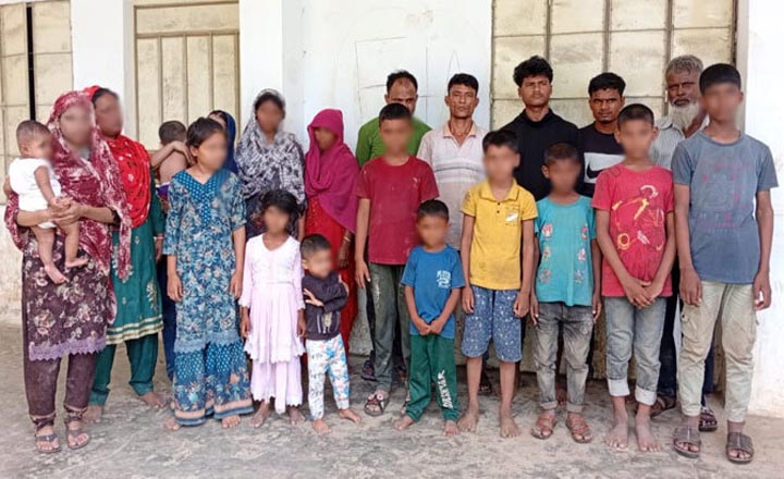 শেরপুর সীমান্তে আরও ২১ রোহিঙ্গাকে পুশ ইন