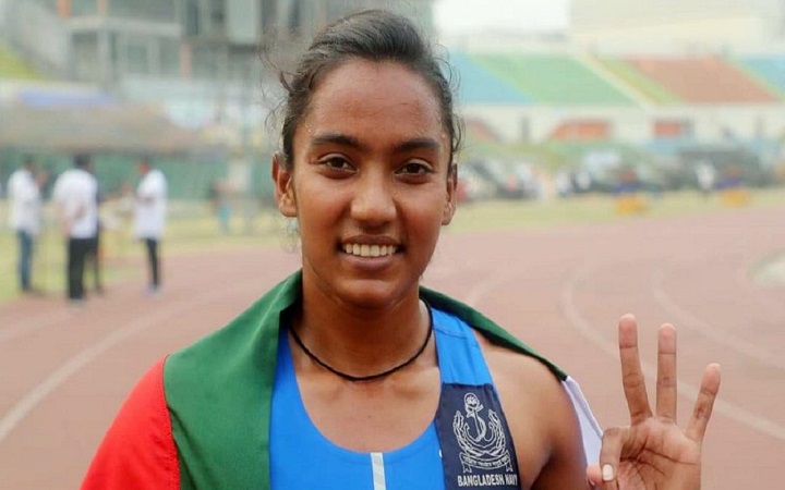সাফ ক্যাম্প স্থগিত, এশিয়ানে যাচ্ছেন দ্রুততম মানবী শিরিন