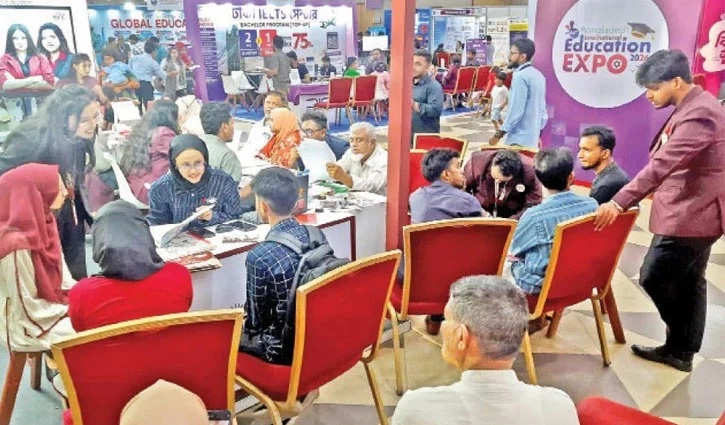 বসুন্ধরা কনভেনশন সিটিতে আন্তর্জাতিক শিক্ষামেলা