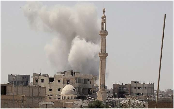 সিরিয়ায় পরিত্যক্ত গোলার বিস্ফোরণে নিহত ৭