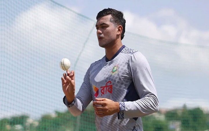 উইজডেনের বর্ষসেরা ওয়ানডে দলে তাসকিন