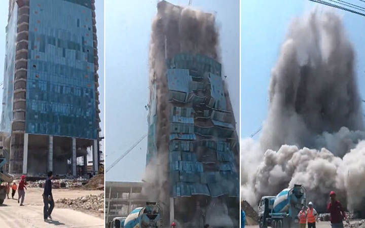 ৯৫ বছরে এমন ভূমিকম্প দেখেনি থাইল্যান্ড