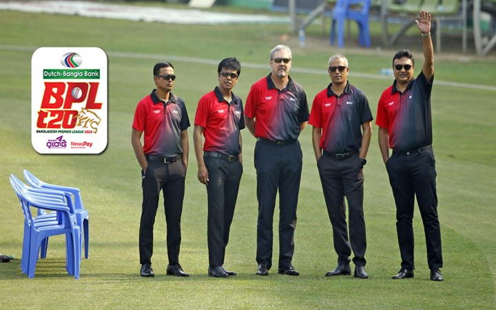 বিপিএল পরিচালনা করবেন ২ বিদেশিসহ ১২ আম্পায়ার